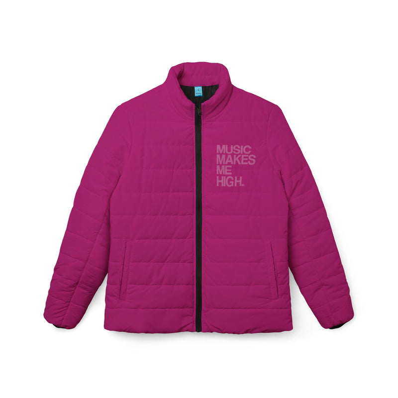 MMMH Women’s Puffer Jacket: Pink | Light Pink