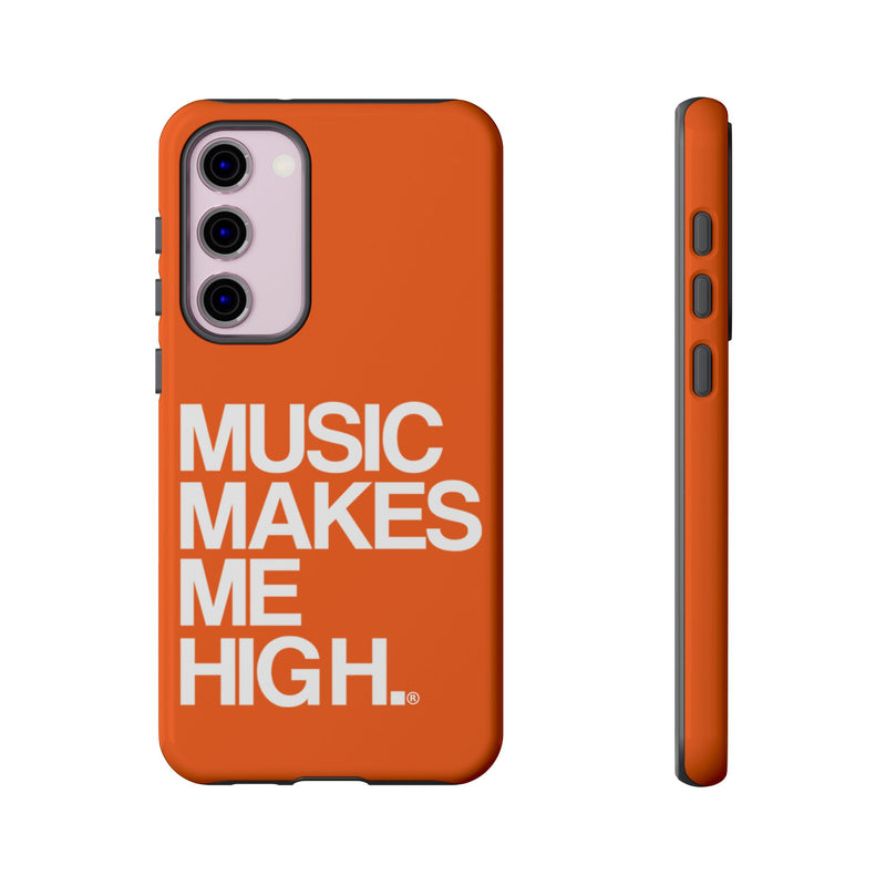 MMMH Classic Phone Case: Orange | White