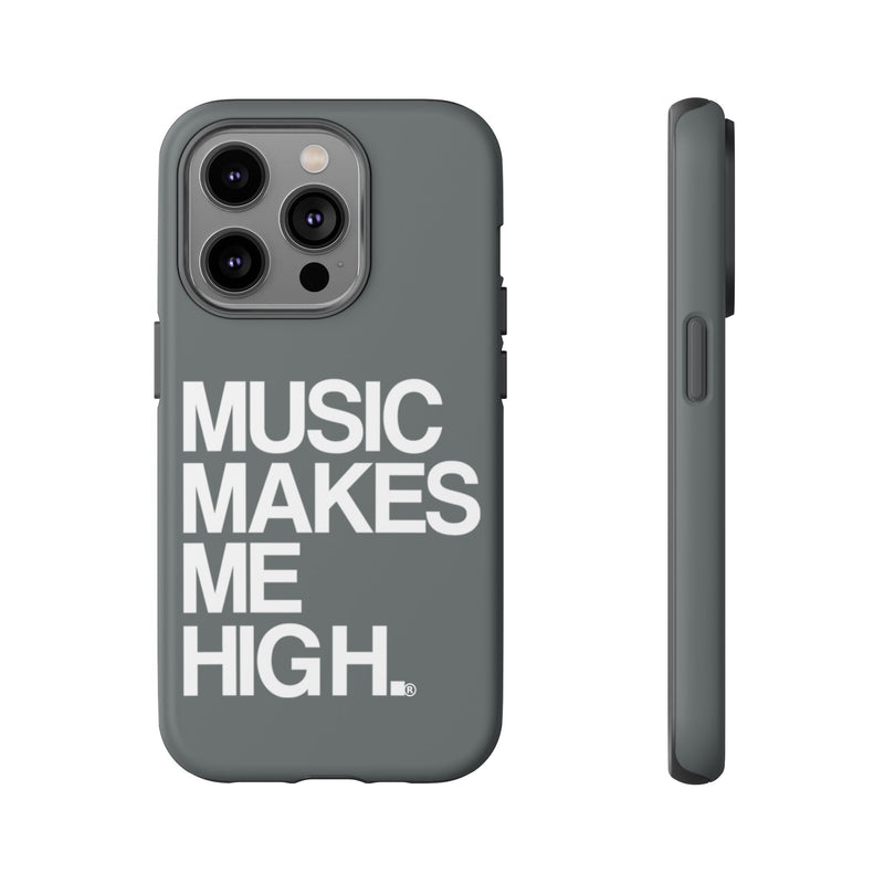 MMMH Classic Phone Case: Dark Grey | White