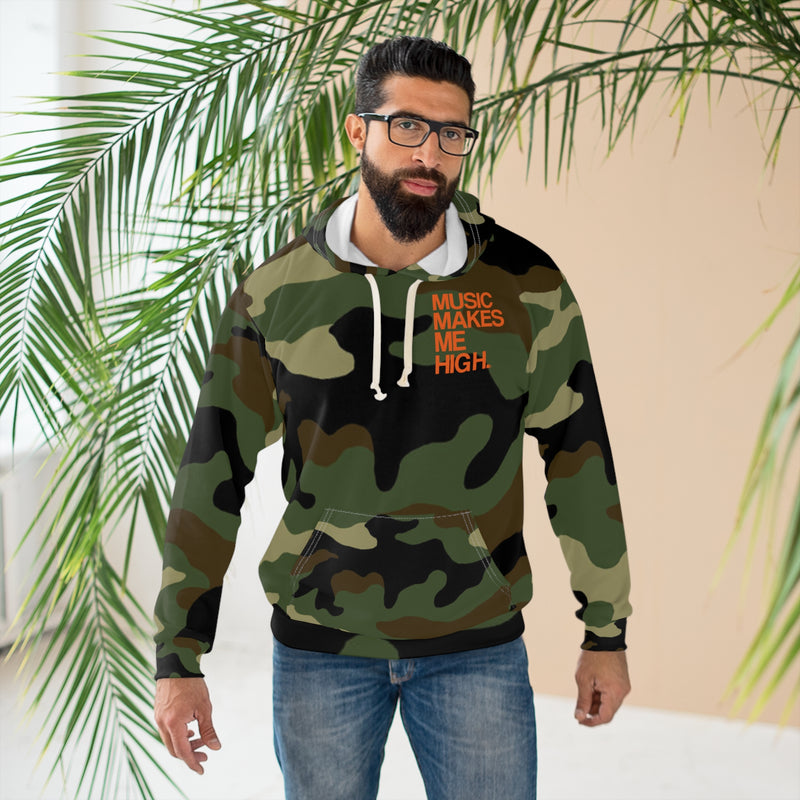 MMMH Unisex Hoodie: Camo | Orange