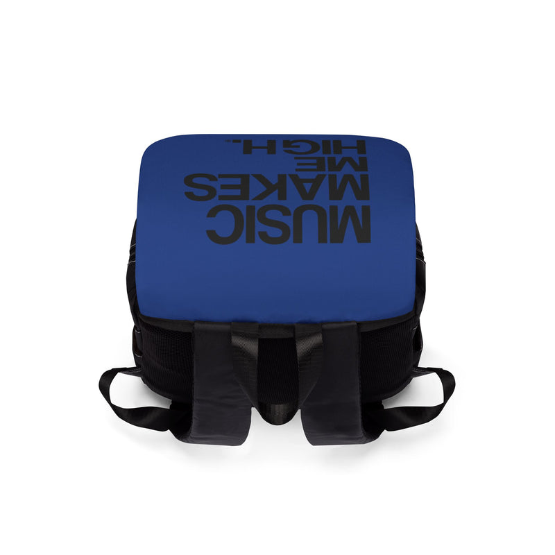 MMMH Backpack: Dark Blue | Black Lettering