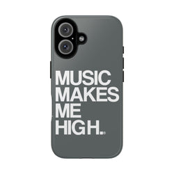 MMMH Classic Phone Case: Dark Grey | White