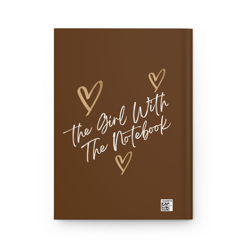 TGWTN Hardcover Journal: Brown/White | Brown