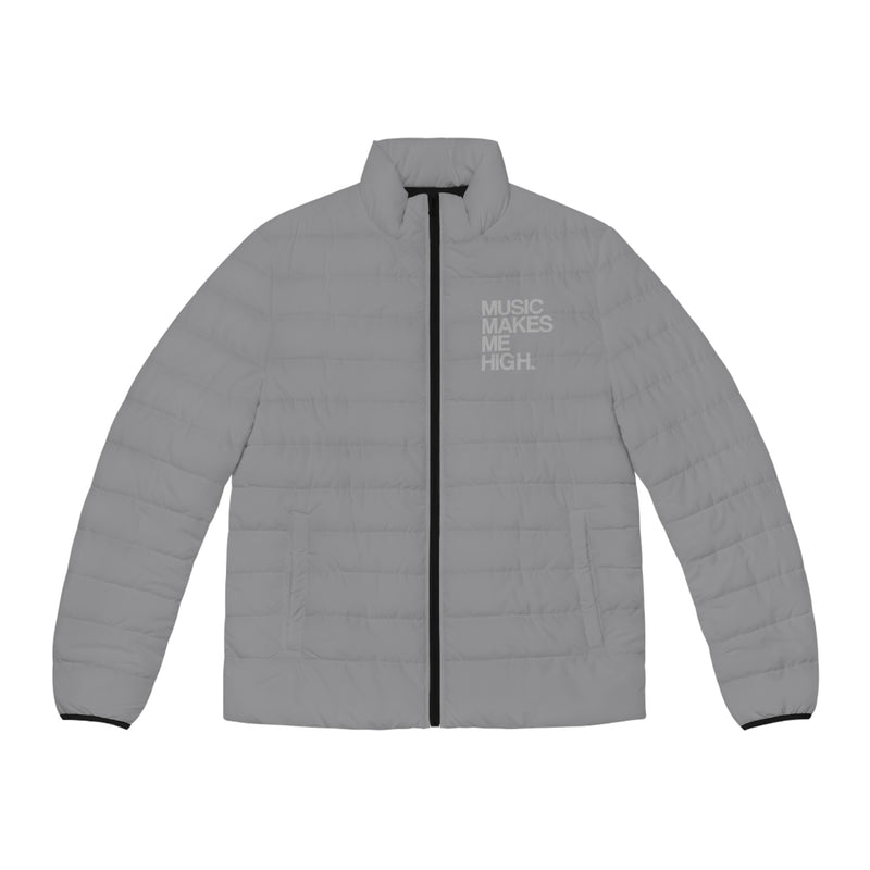 MMMH Men's Puffer Jacket: Grey | Light Grey