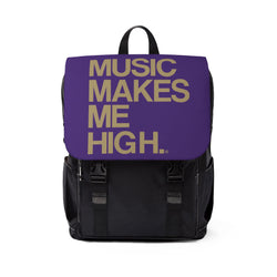 MMMH Backpack: Purple | Gold Lettering