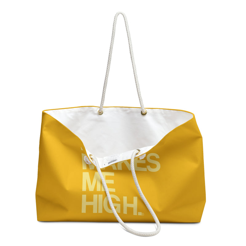 MMMH Weekender Bag (Rope Handle): Yellow | Light Yellow