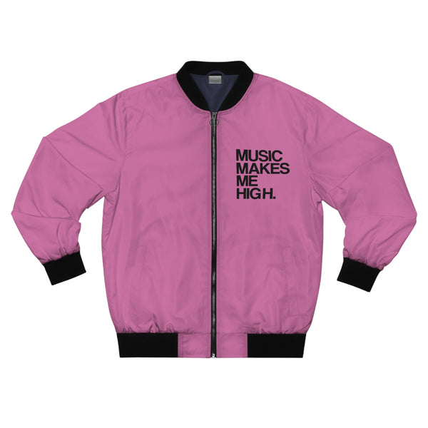 MMMH Unisex Bomber Jacket: Pink | Black