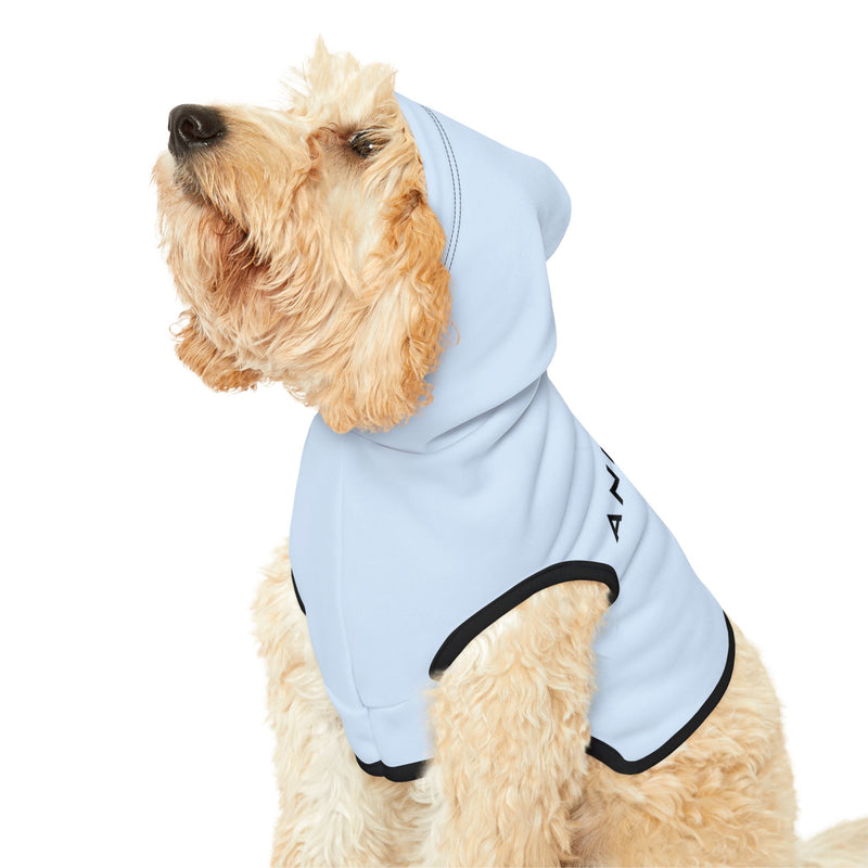 IJTT Pet Hoodie: AT Slash Black | Light Blue