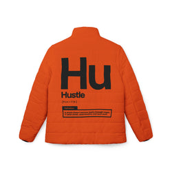 NOVL Women’s Puffer Jacket: Hustle Black | Orange