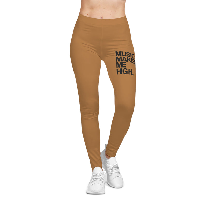 MMMH Leggings: Light Brown | Black