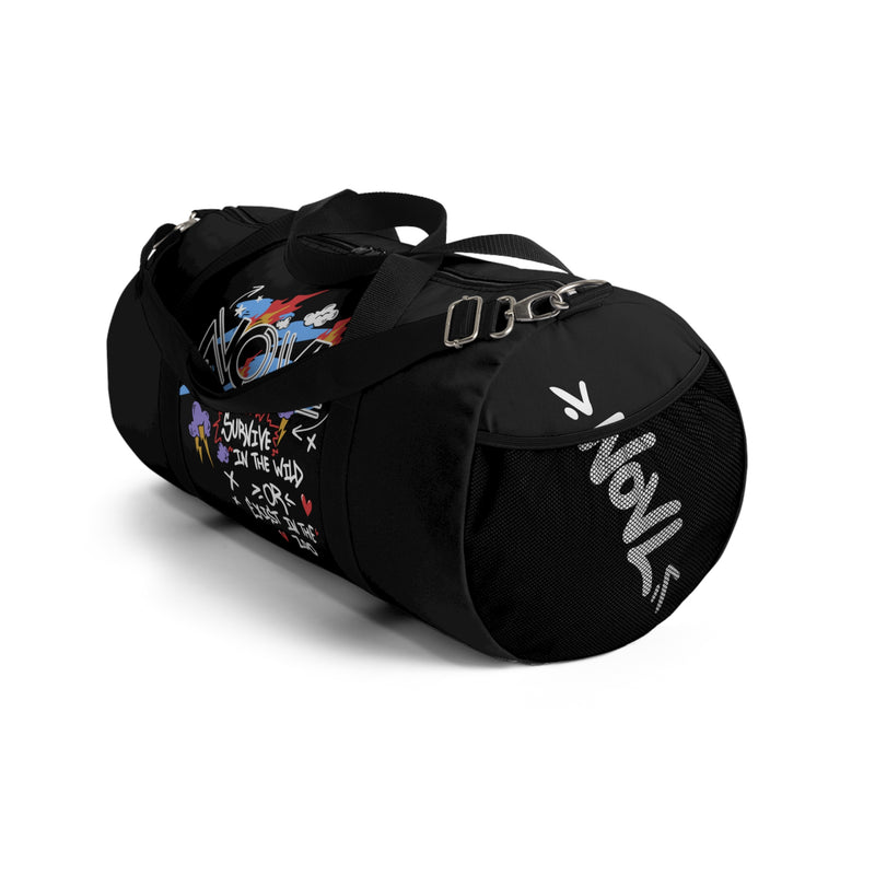 NOVL Duffel Bag: Survive | Black