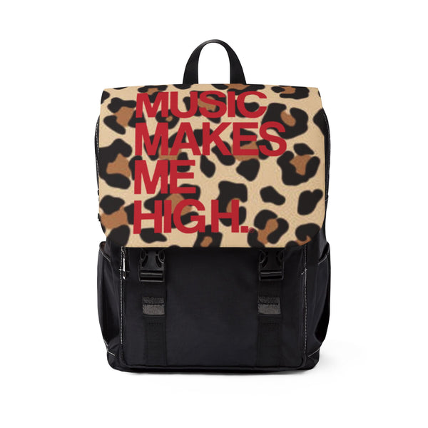 MMMH Backpack: Leopard | Red