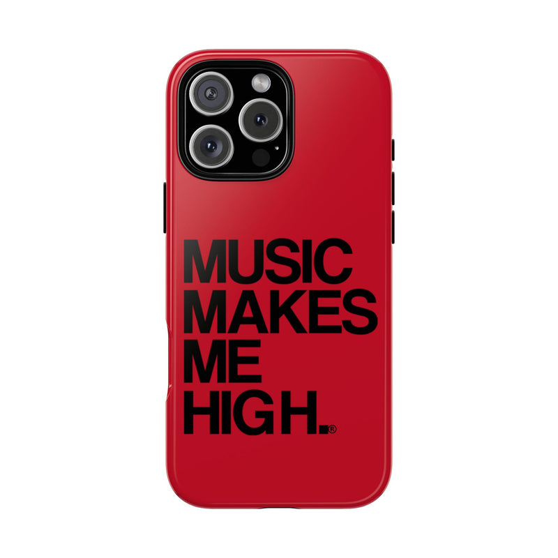 MMMH Classic Phone Case: Dark Red | Black