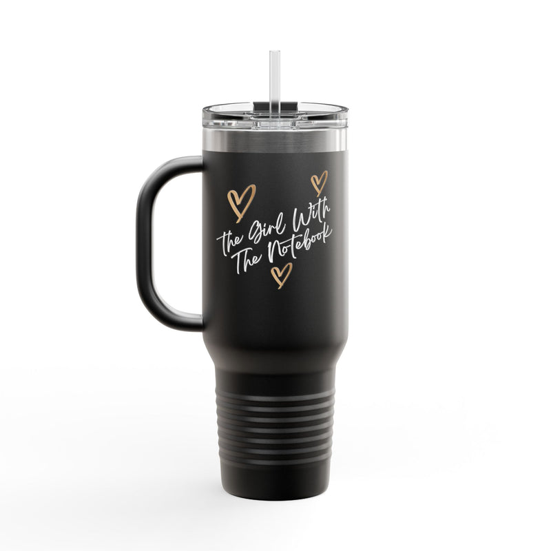 TGWTN Insulated Mug: Brown/White | Black