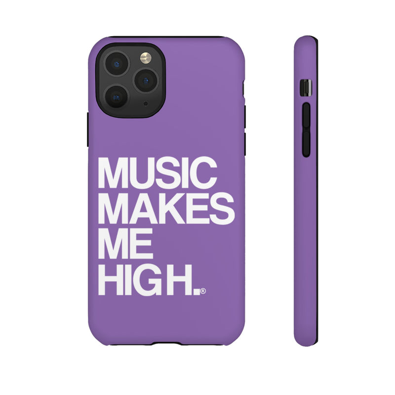 MMMH Classic Phone Case: Light Purple | White