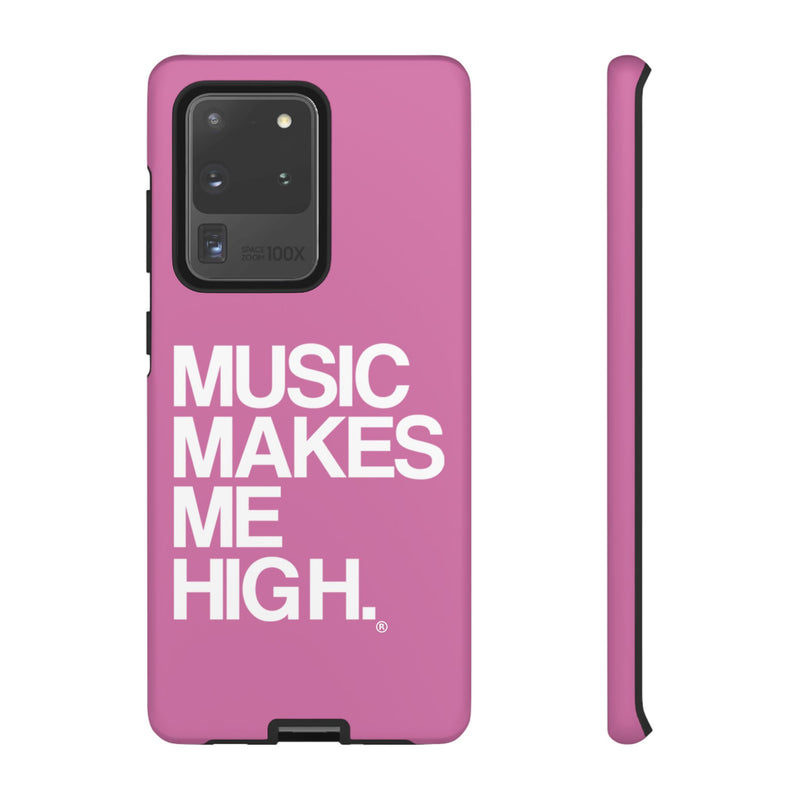 MMMH Classic Phone Case: Light Pink | White