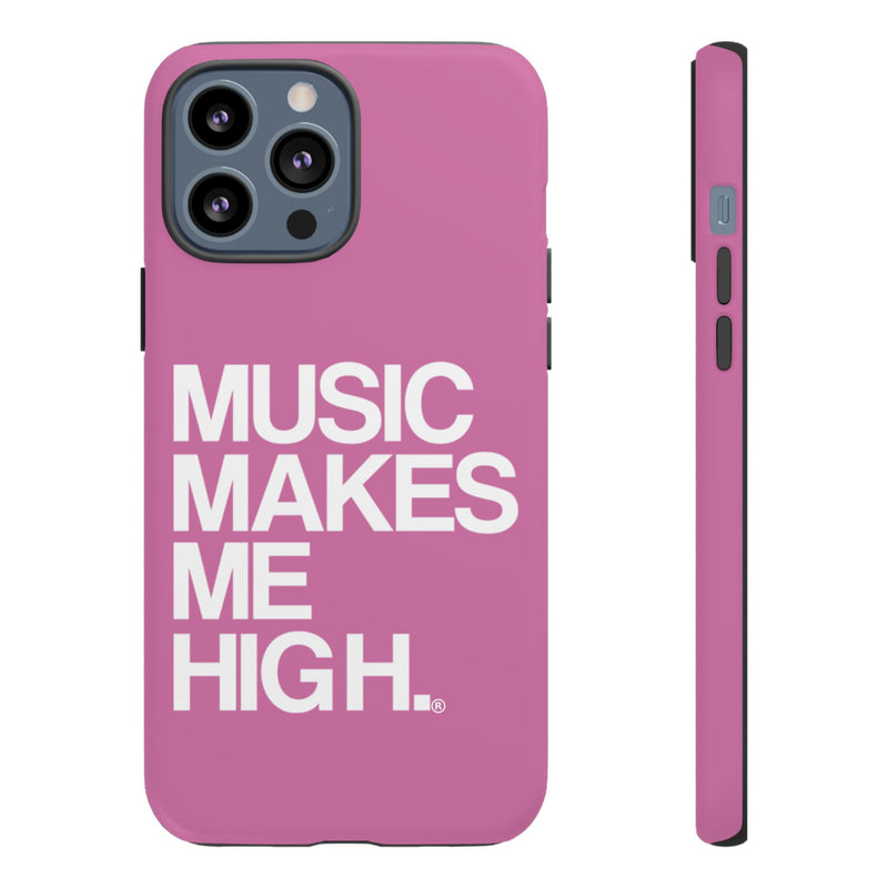 MMMH Classic Phone Case: Light Pink | White