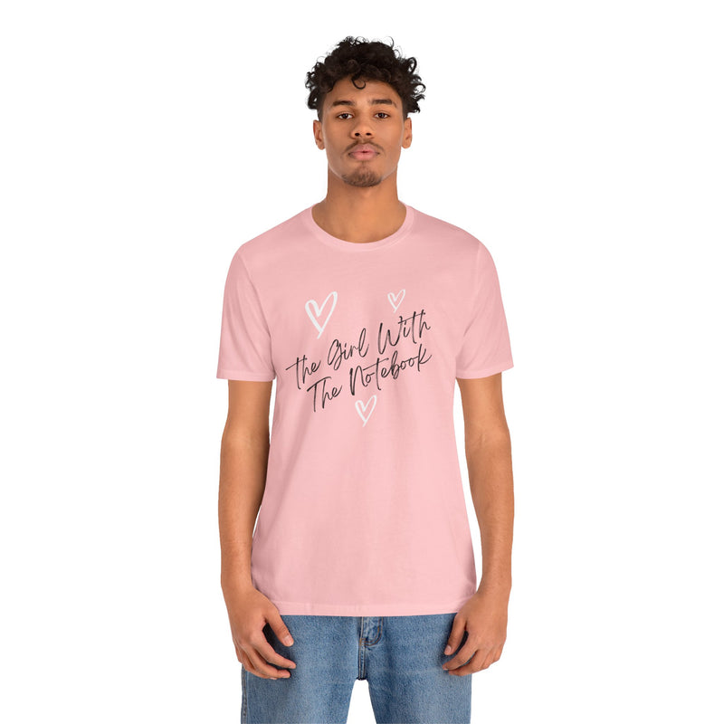 TGWTN Unisex T-Shirt: White/Black | Light Pink