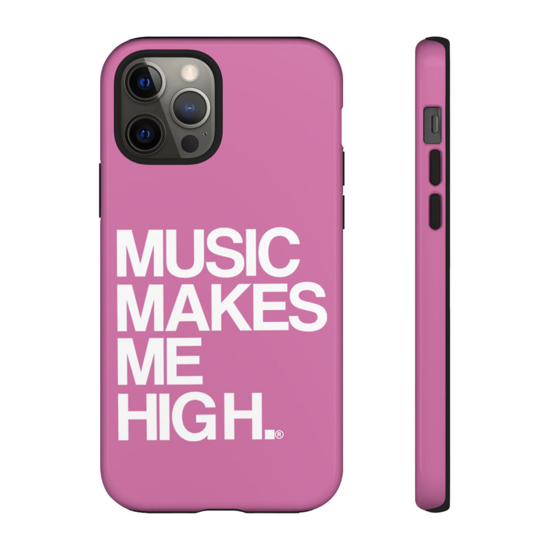 MMMH Classic Phone Case: Light Pink | White