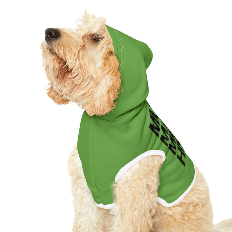 MMMH Pet Hoodie: Green | Black