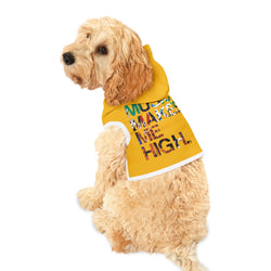 MMMH Pet Hoodie: Yellow | Graffiti