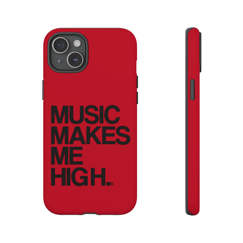 MMMH Classic Phone Case: Dark Red | Black