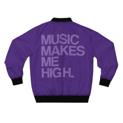 MMMH Unisex Bomber Jacket: Purple | Light Purple