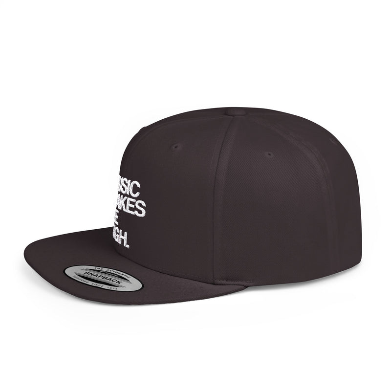 MMMH Classic Snapback: Dark Grey_White