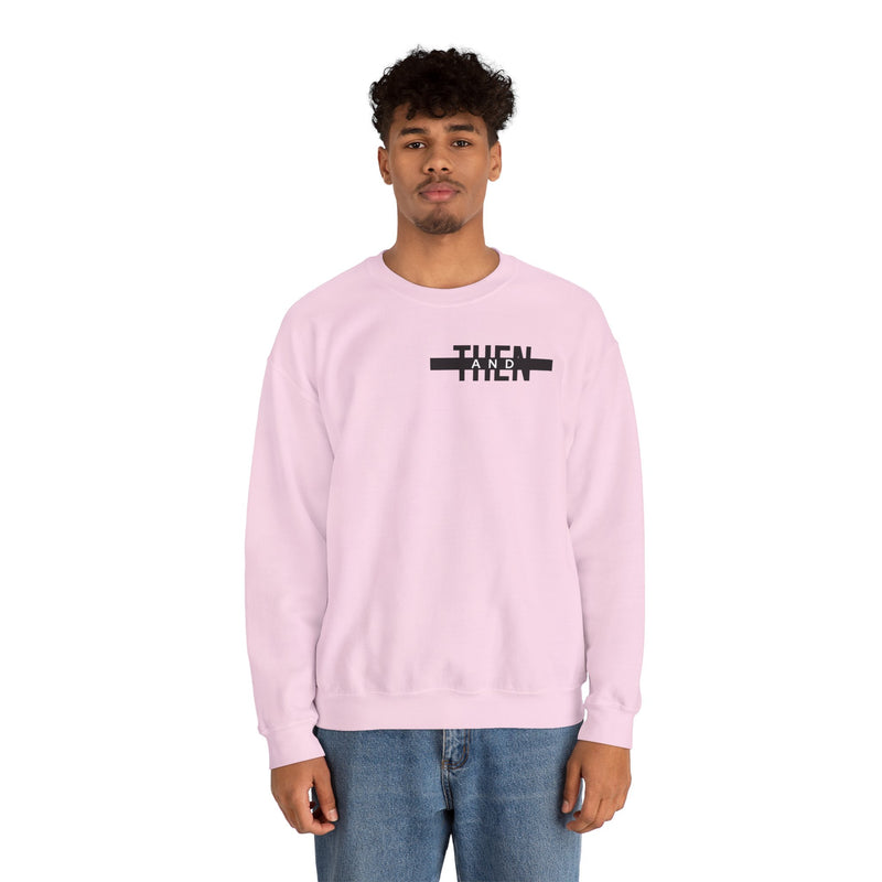 IJTT Unisex Sweatshirt: AT Strike Black | Light Pink