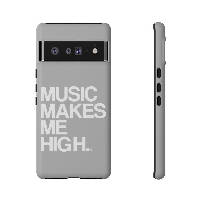 MMMH Classic Phone Case: Light Grey | White