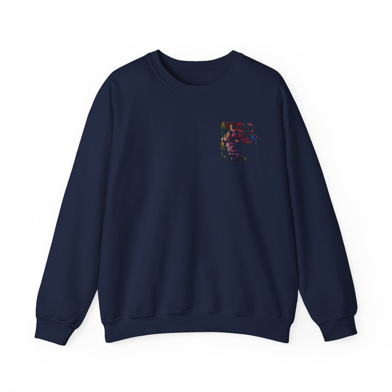 MMMH Unisex Sweatshirt: Navy | Floral