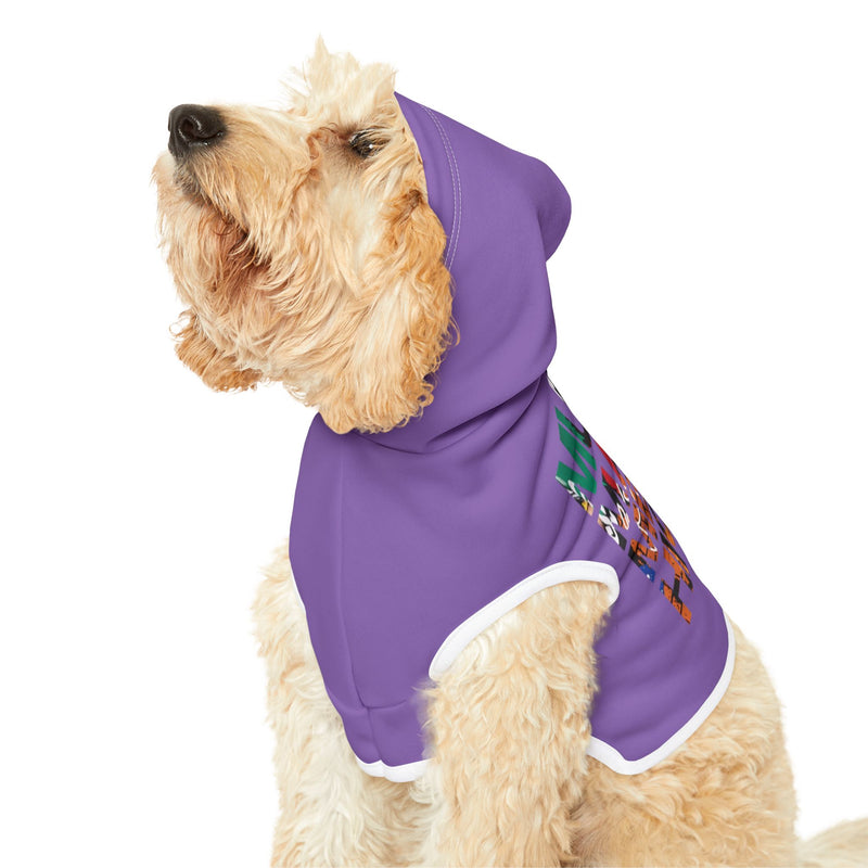 MMMH Pet Hoodie: Light Purple | Graffiti