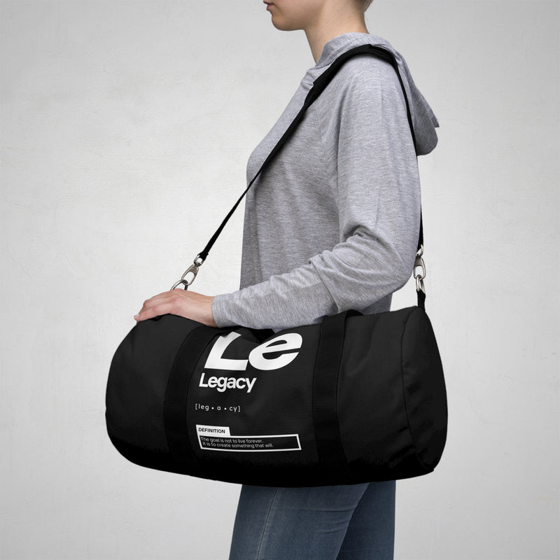 NOVL Duffel Bag: Legacy Black | White