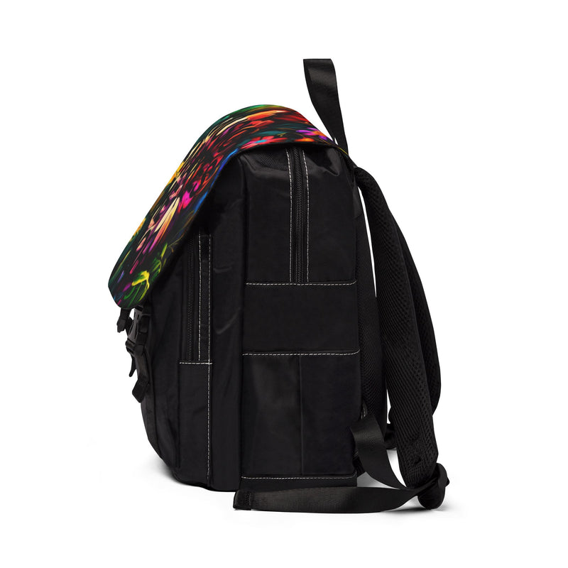 MMMH Backpack: Floral | Black