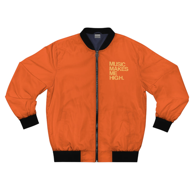 MMMH Unisex Bomber Jacket: Orange | Light Orange