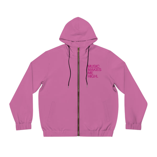 MMMH Unisex Zip Hoodie: Light Pink | Pink