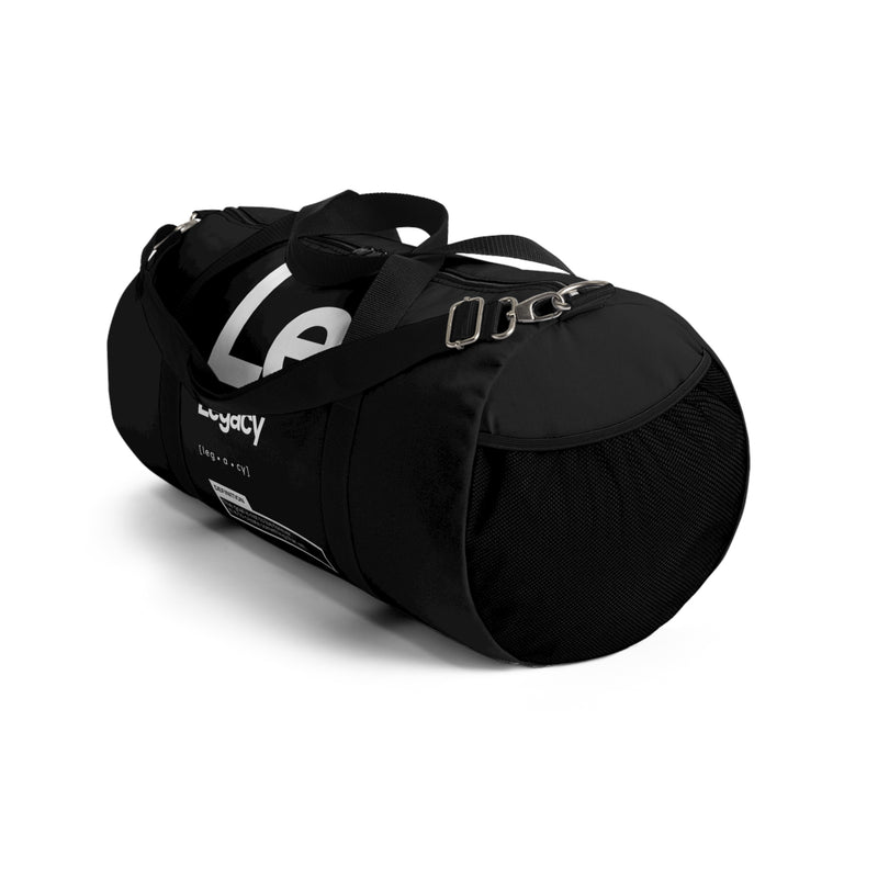 NOVL Duffel Bag: Legacy Black | White