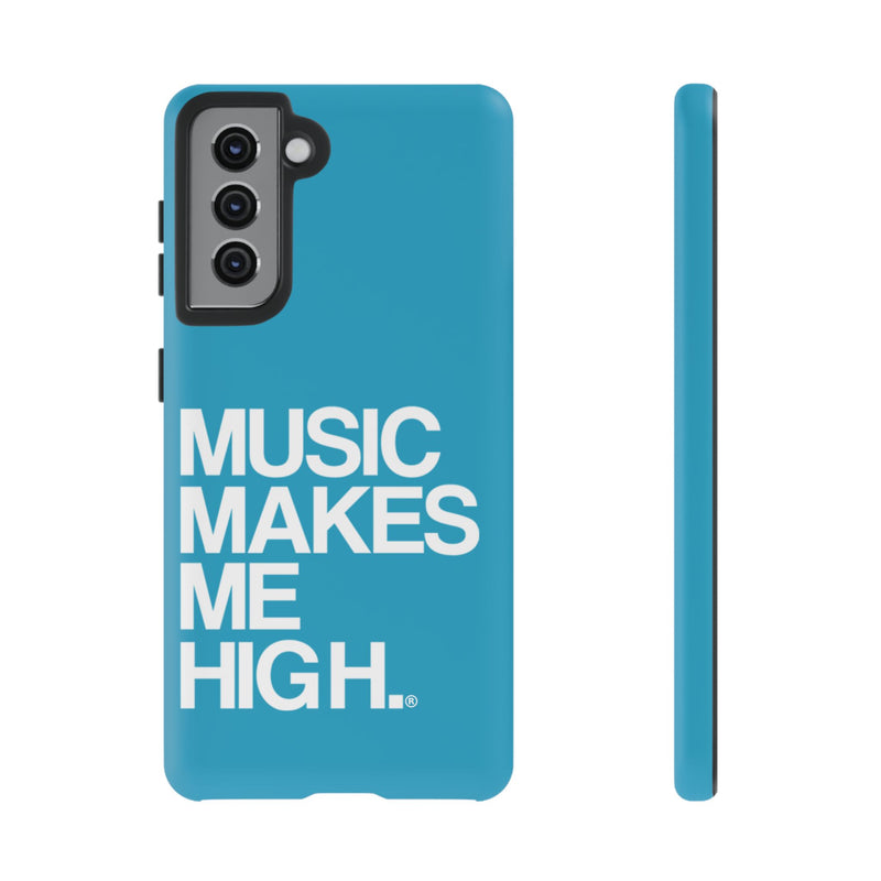 MMMH Classic Phone Case: Turquoise | White