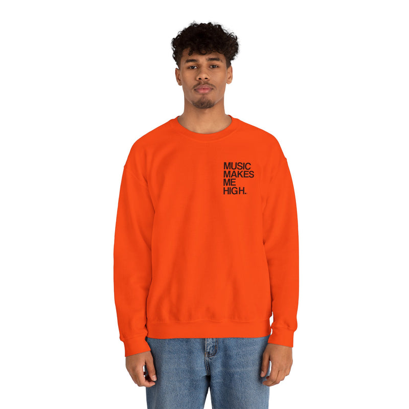 MMMH Unisex Sweatshirt: Orange | Black