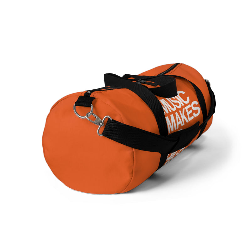 MMMH Duffle Bag: Orange | White