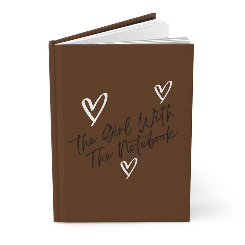 TGWTN Hardcover Journal: White/Black | Brown