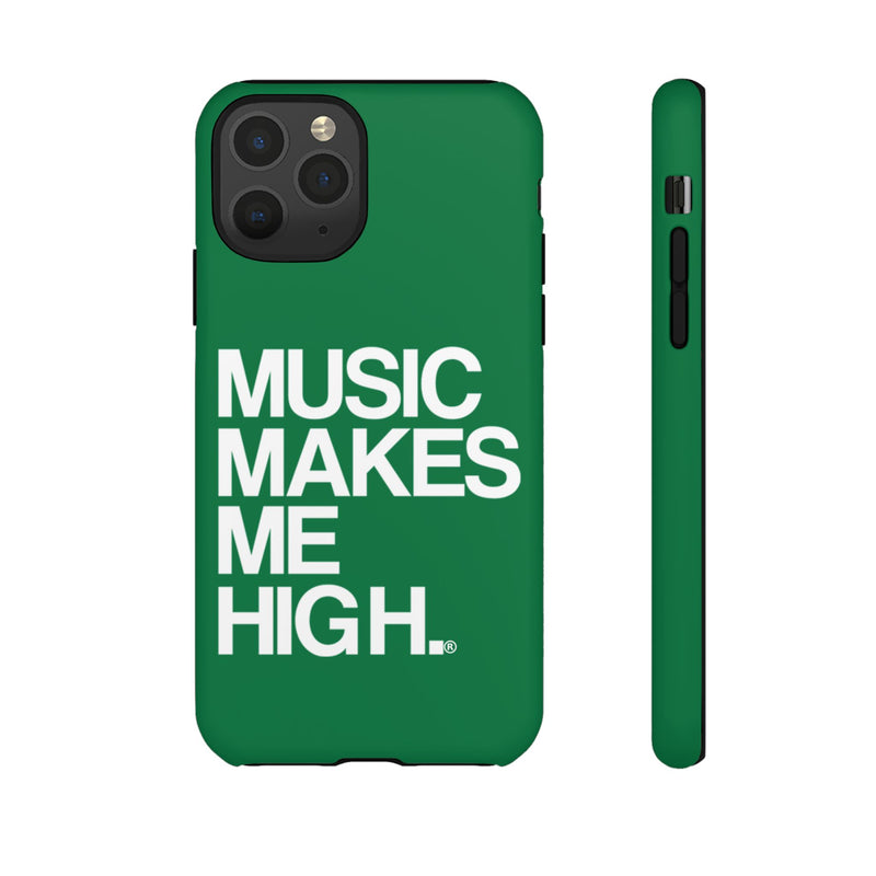 MMMH Classic Phone Case: Dark Green | White