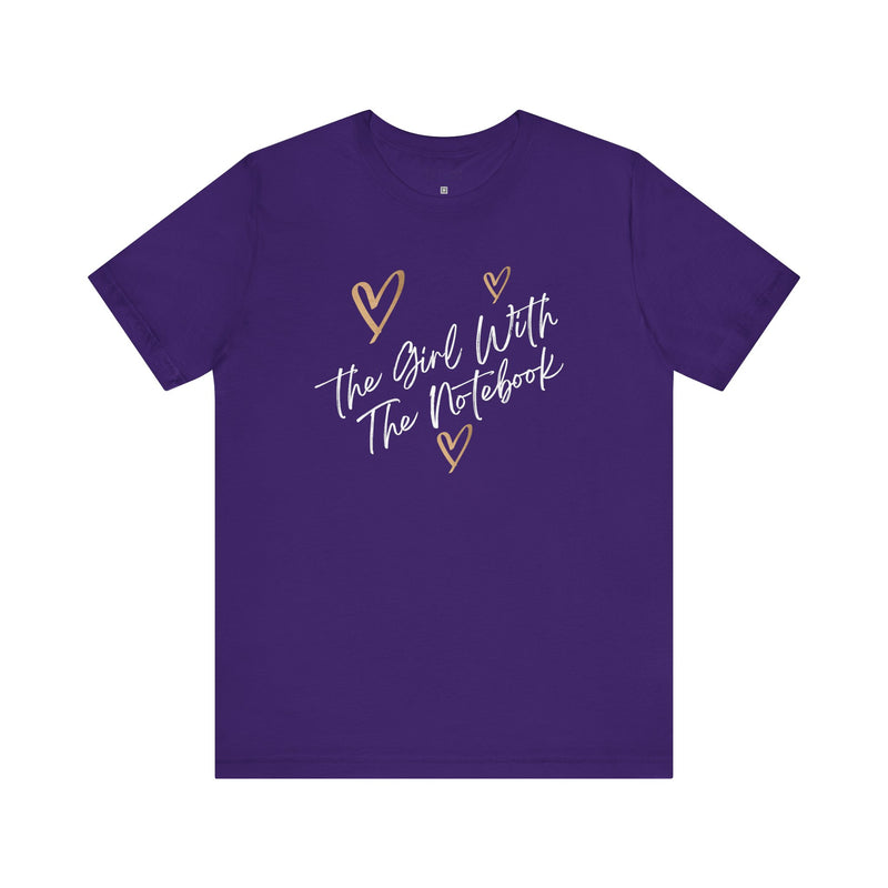 TGWTN Unisex T-Shirt: Brown/White | Purple