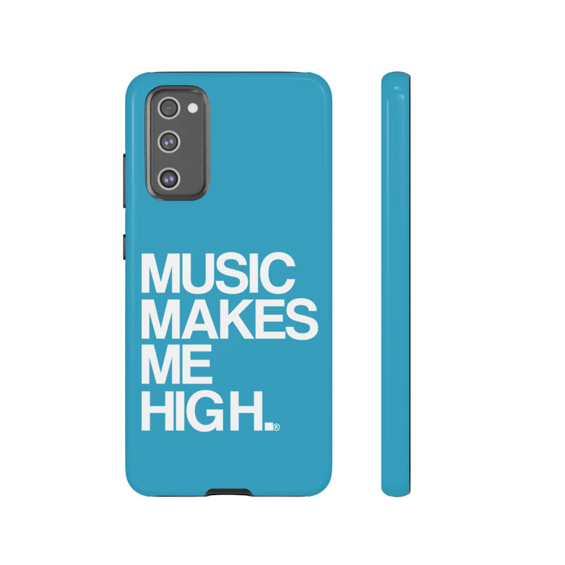 MMMH Classic Phone Case: Turquoise | White