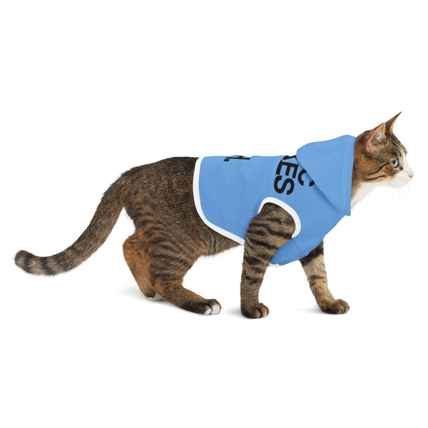 MMMH Pet Hoodie: Light Blue | Black