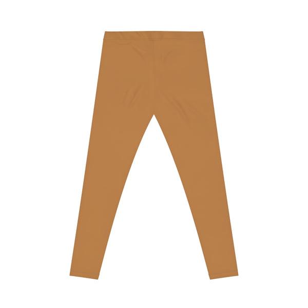 MMMH Leggings: Light Brown | White