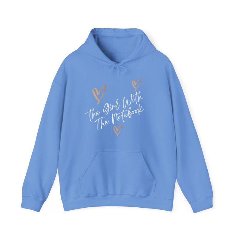 TGWTN Unisex Hoodie: Brown/White | Carolina Blue