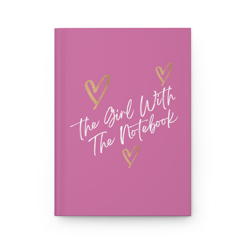 TGWTN Hardcover Journal: Brown/White | Light Pink