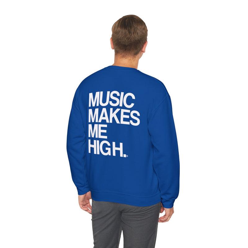 MMMH Unisex Sweatshirt: Royal | White