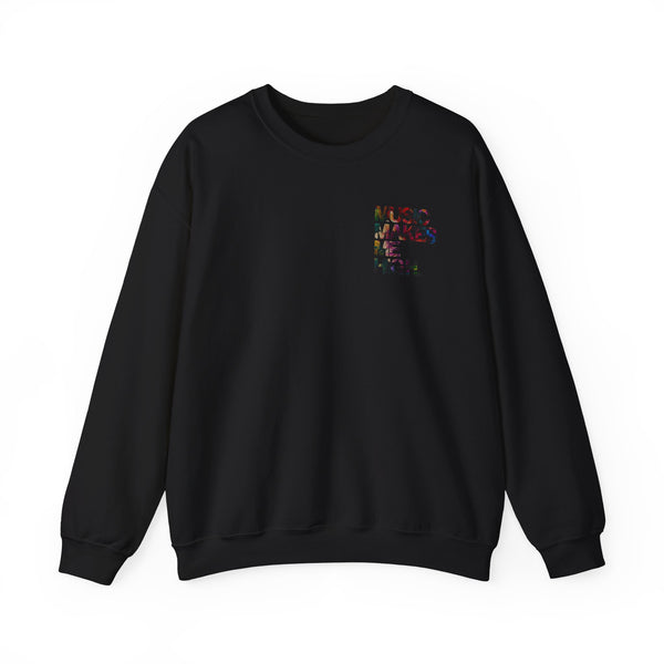 MMMH Unisex Sweatshirt: Black | Floral